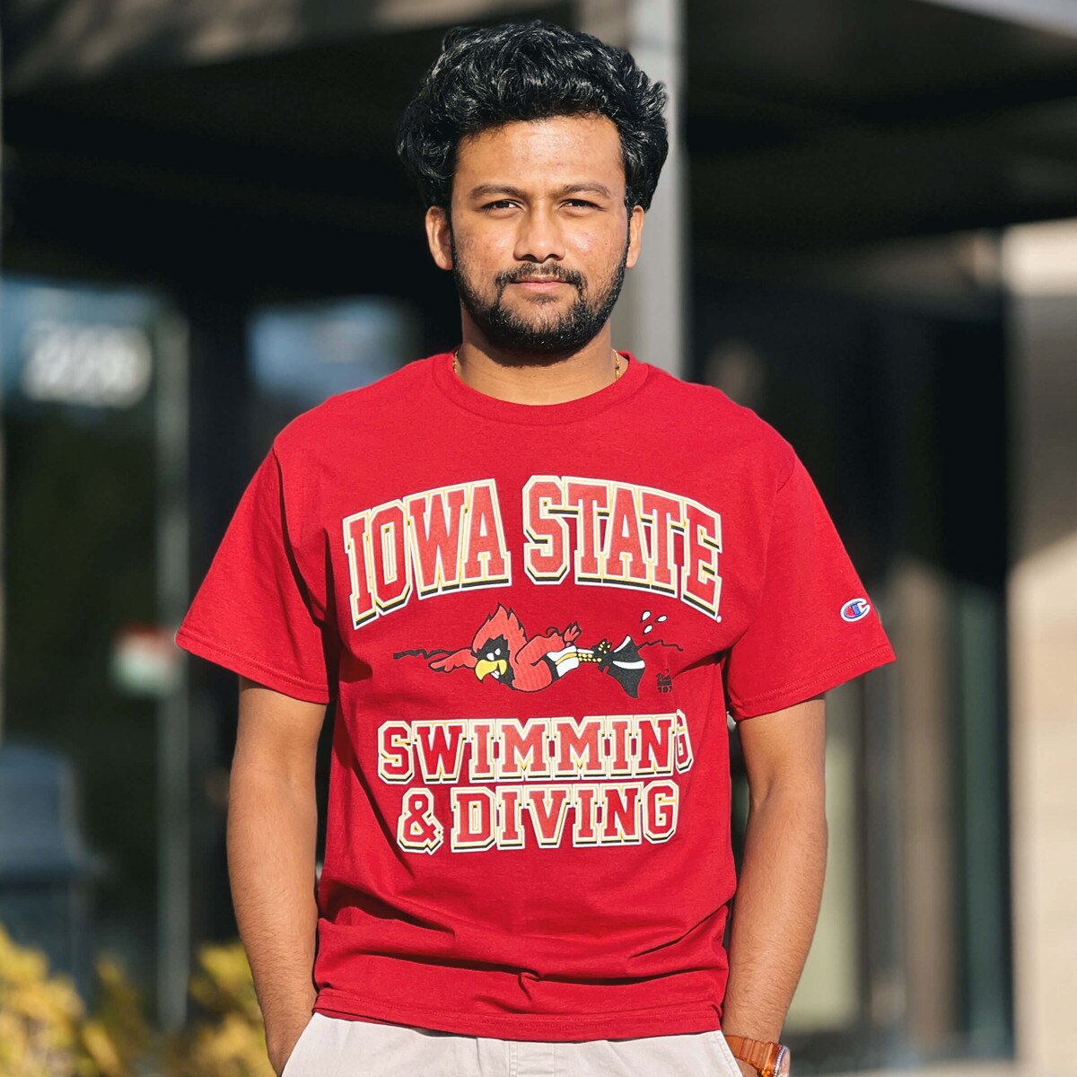 Champion® Iowa State Swimming & Diving Cy Cardinal T-Shirt